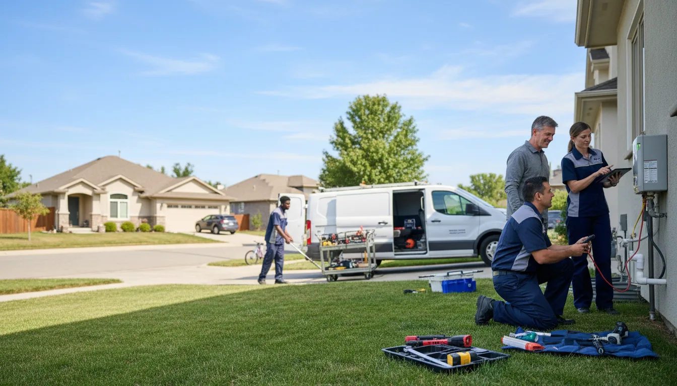 Tankless water heater service in Amity, PA